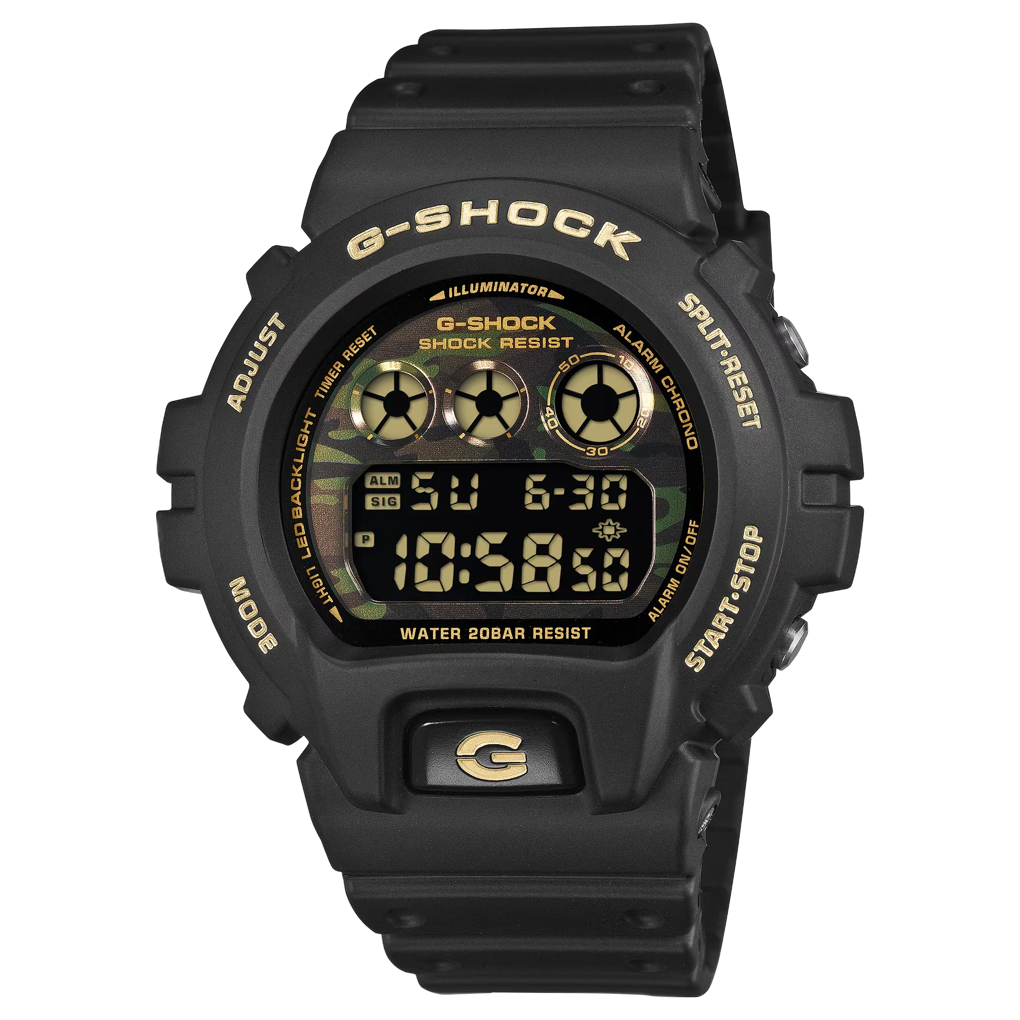 Casio G-SHOCK DW-6900CF, ref. DW-6900CF-1, Black dial