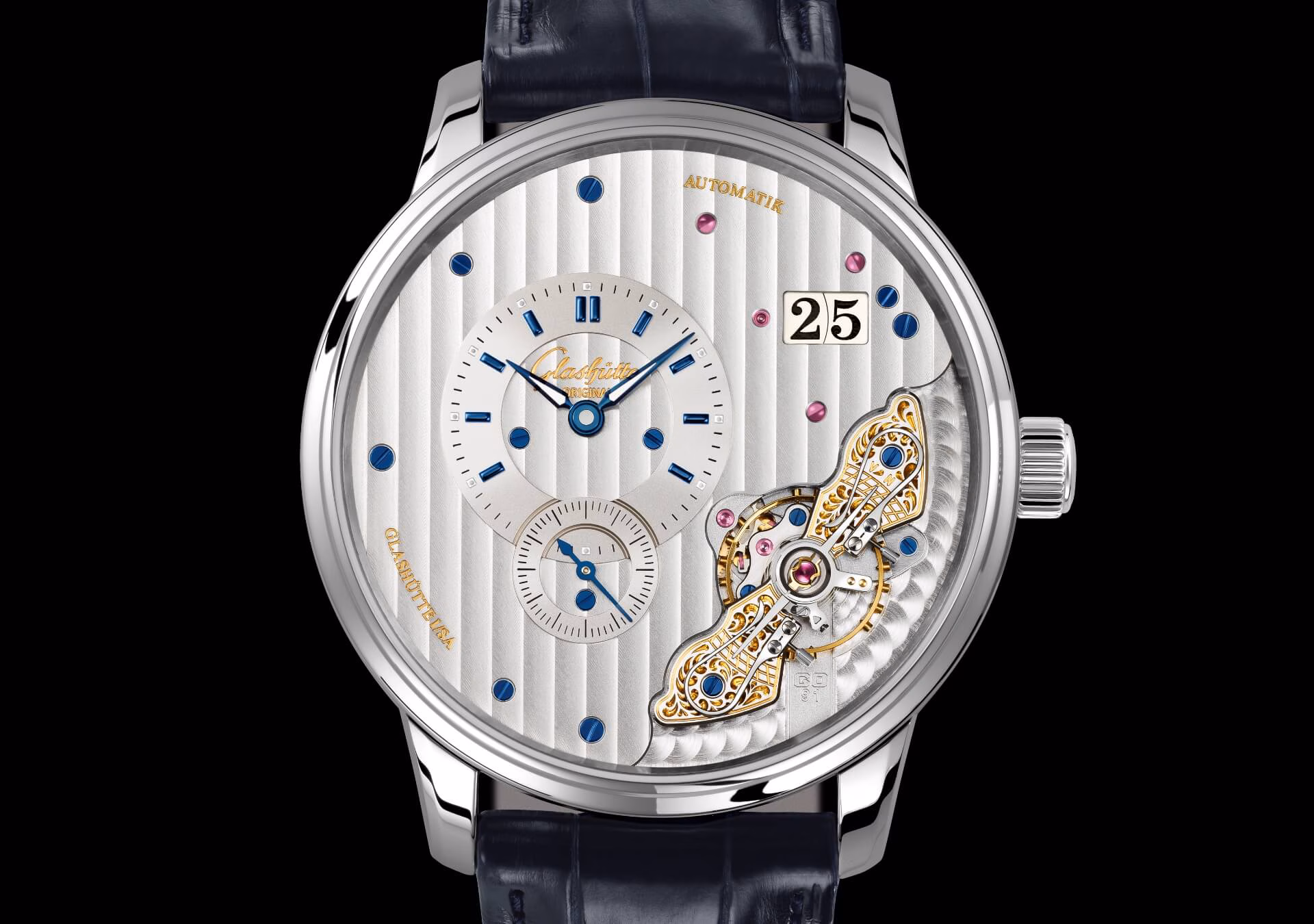 Glashütte Original PanoMaticInverse (1-91-02-02-02-71), ref. PANOMATICINVERSE-1-91-02-02-02-71