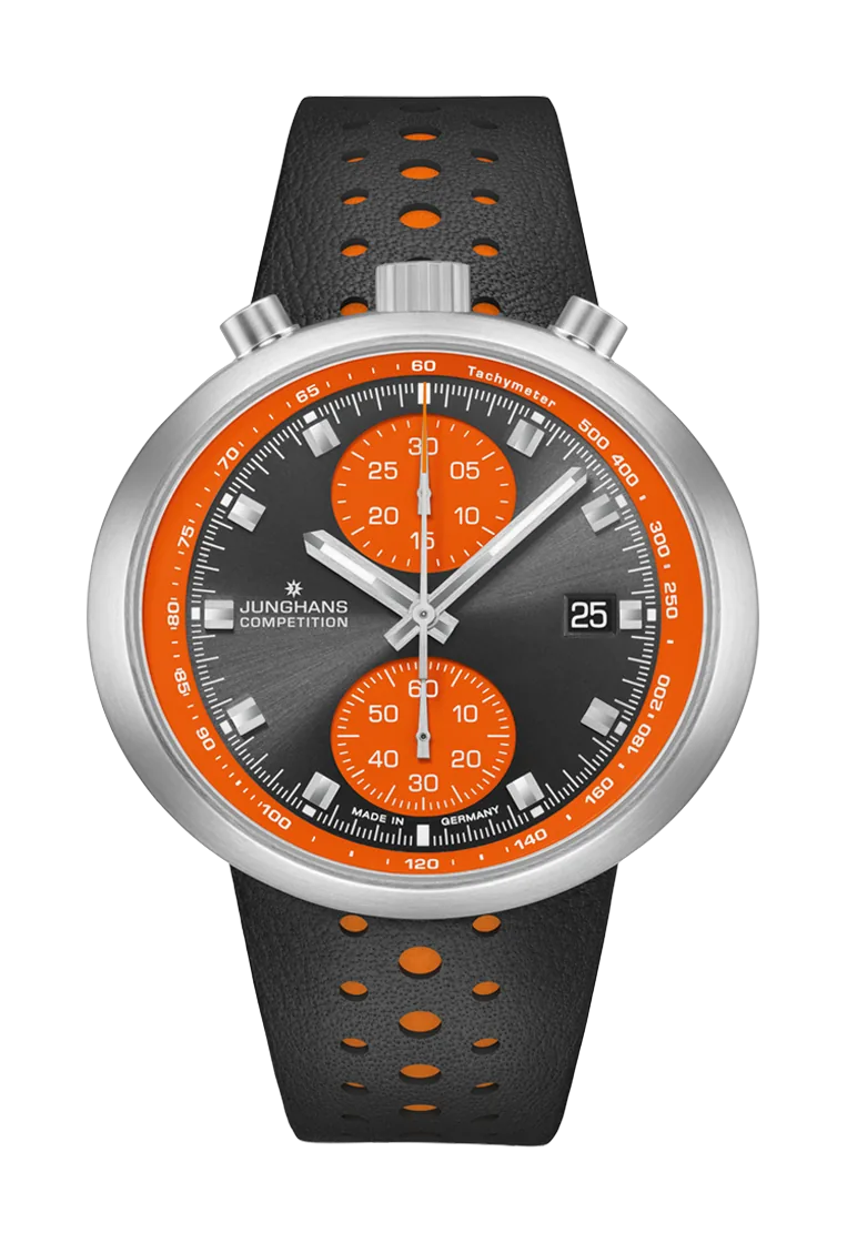 Junghans 1972 Competition, ref. 27/4203.00, Anthracite with sunray brush dial