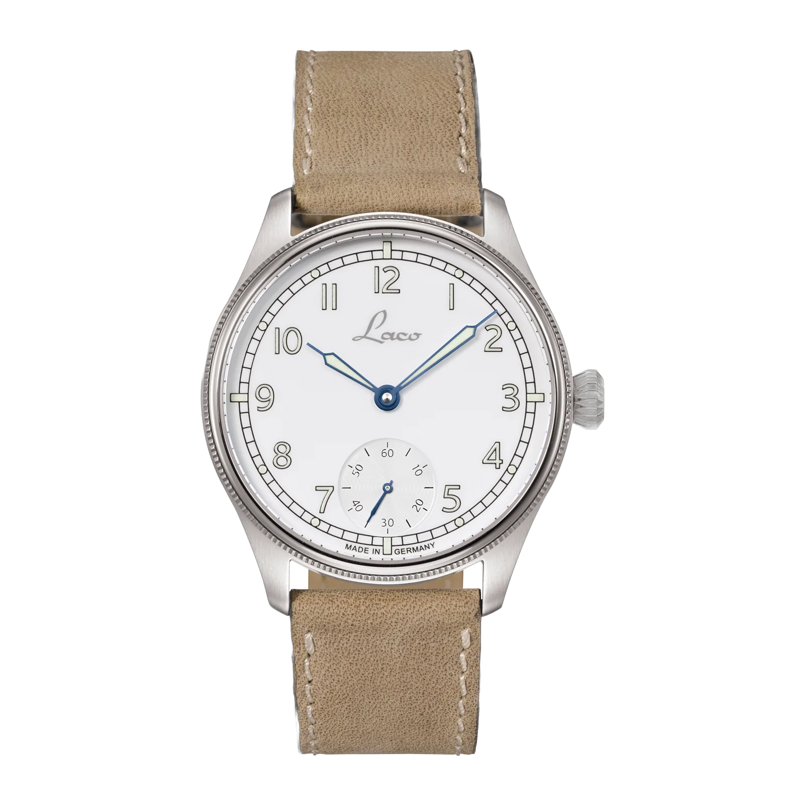 Laco Cuxhaven 42,5, ref. 862104.2, White in enamel optic dial