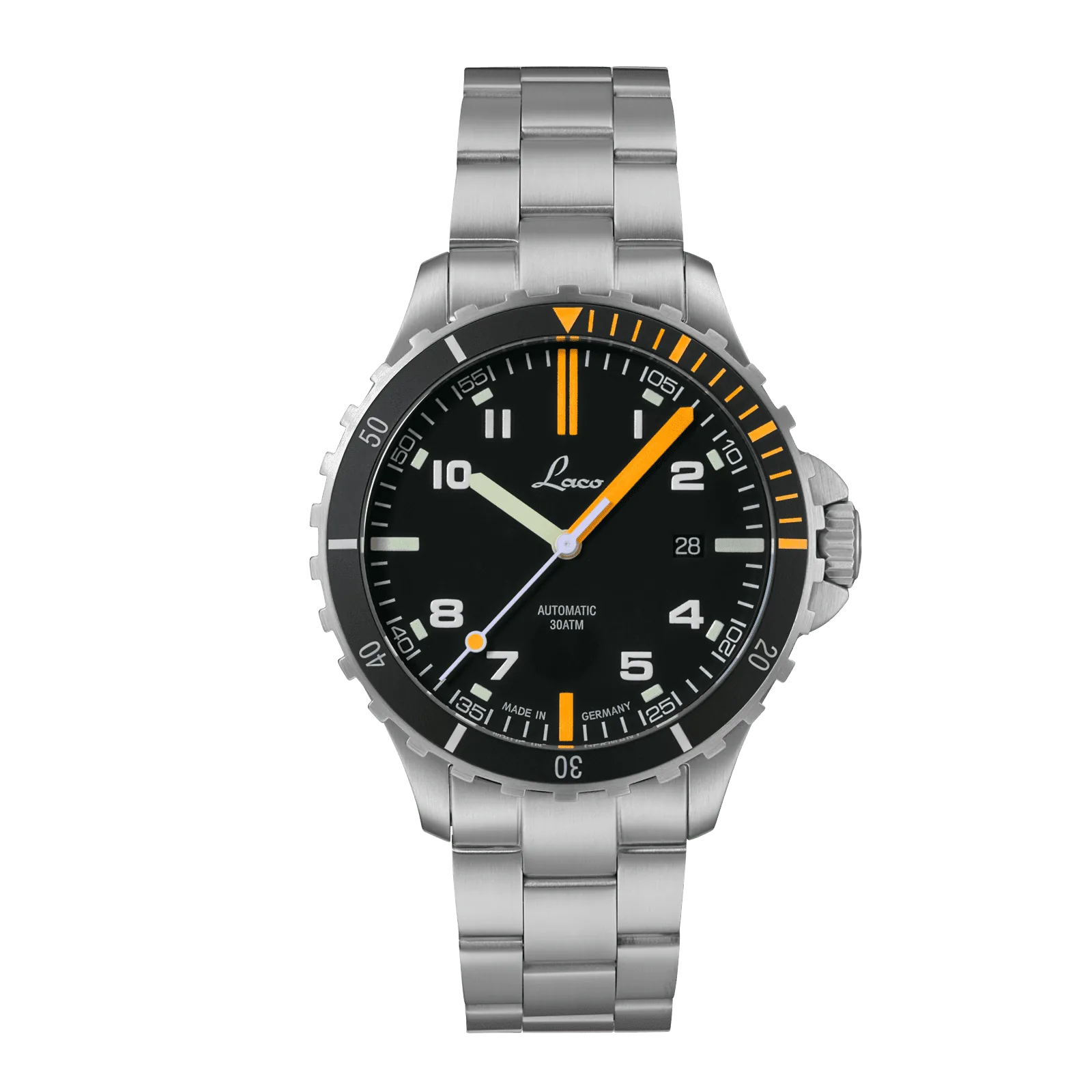 Laco Mojave 42 MB, ref. 862109.MB, Black mat dial