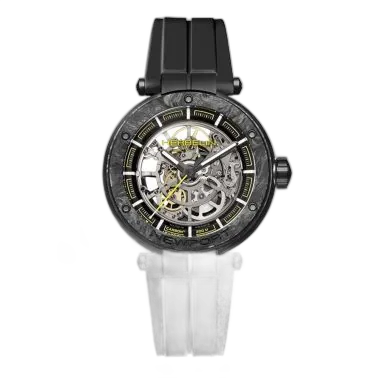 MICHEL HERBELIN Newport Carbone Squelette, ref. 1888SQCTN14CA
